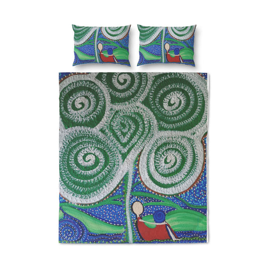 Blue Dot's Big Secret Quilt Cover Set Of Three
