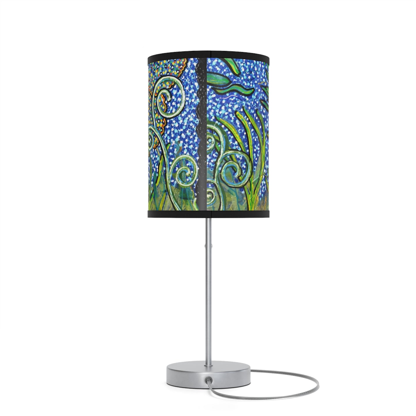 Decorative Lamp with Stand - Illuminate your space with the enchanting world of 'Small Fish, Big Tale' lamp