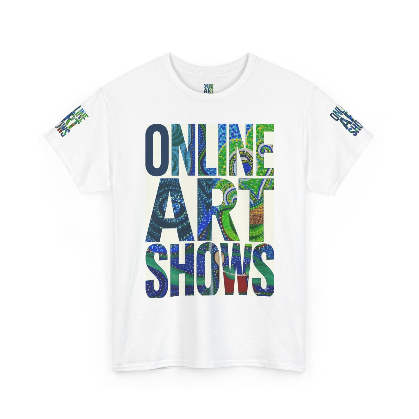 Online Art Shows Unisex Heavy Cotton Tee
