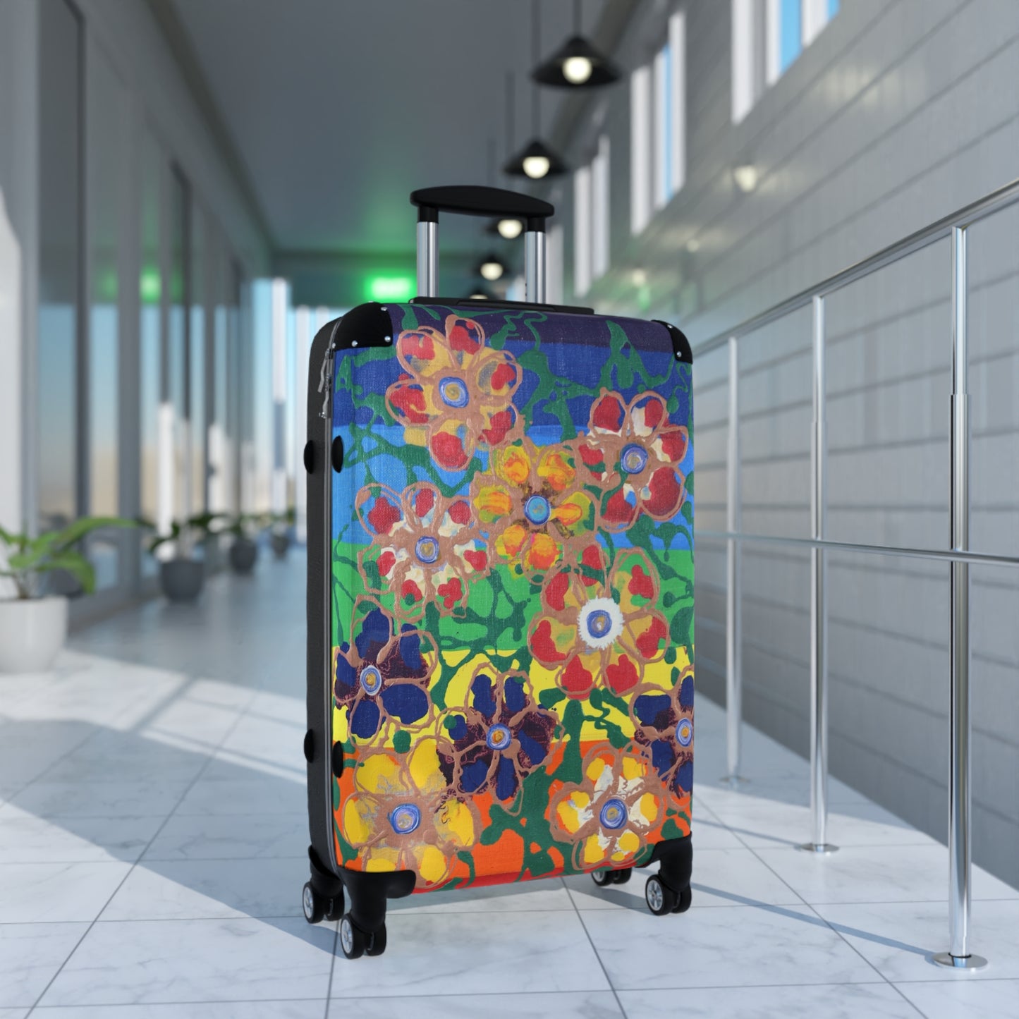 Travel Suitcase Durable, Secure, 360. Hard Shell  - Retail Color Therapy Collection