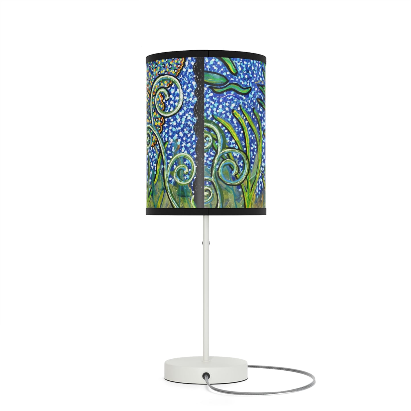 Decorative Lamp with Stand - Illuminate your space with the enchanting world of 'Small Fish, Big Tale' lamp