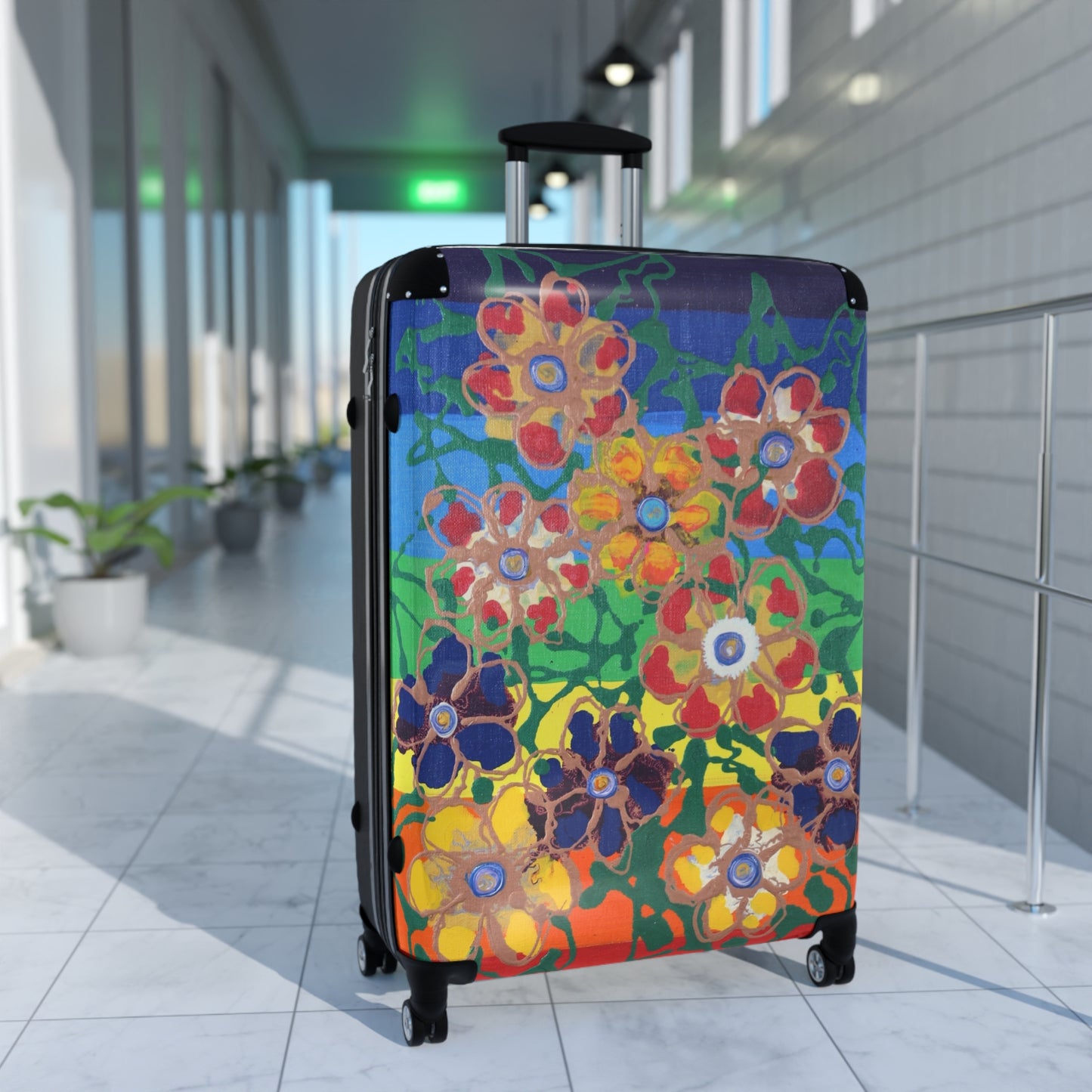 Travel Suitcase Durable, Secure, 360. Hard Shell  - Retail Color Therapy Collection