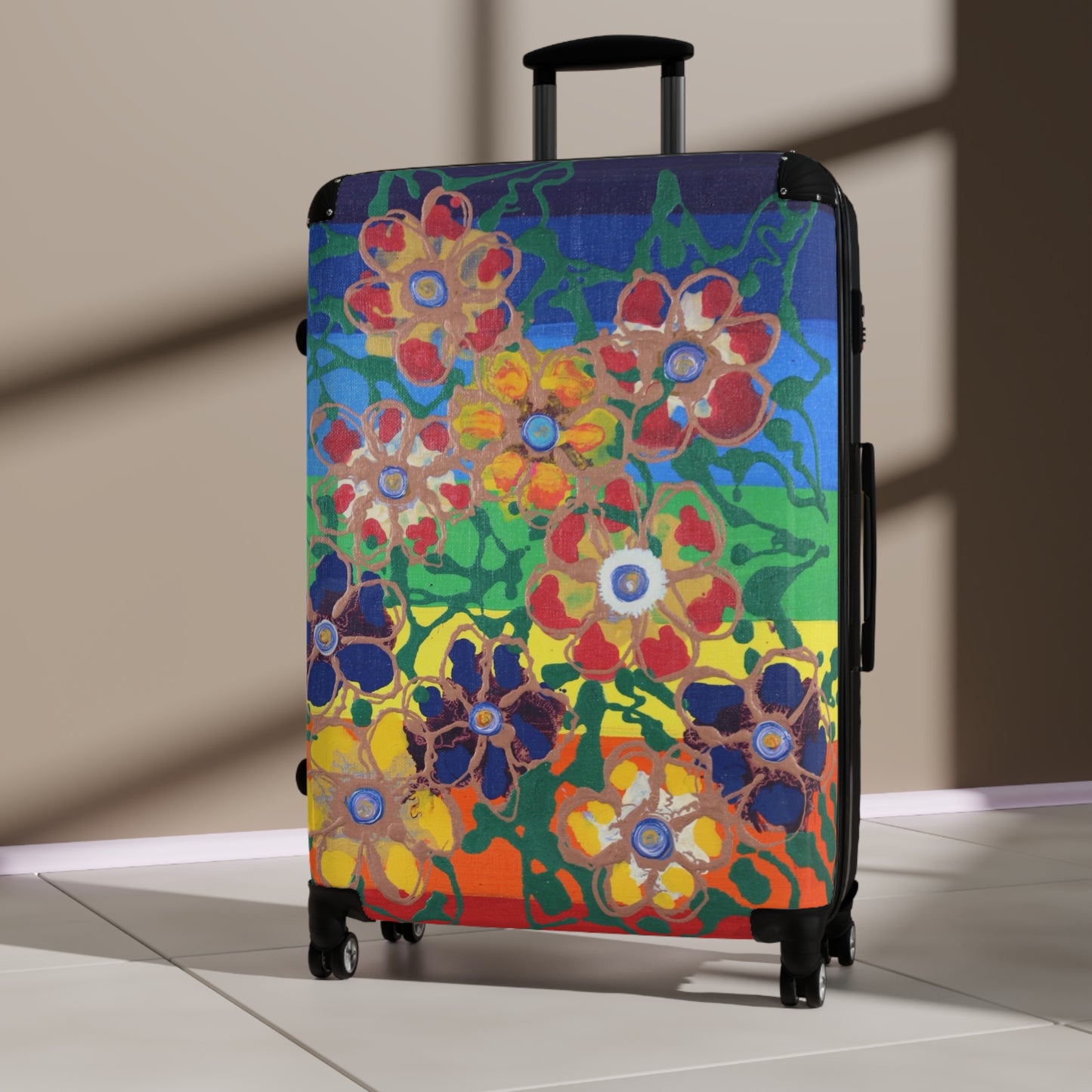 Travel Suitcase Durable, Secure, 360. Hard Shell  - Retail Color Therapy Collection