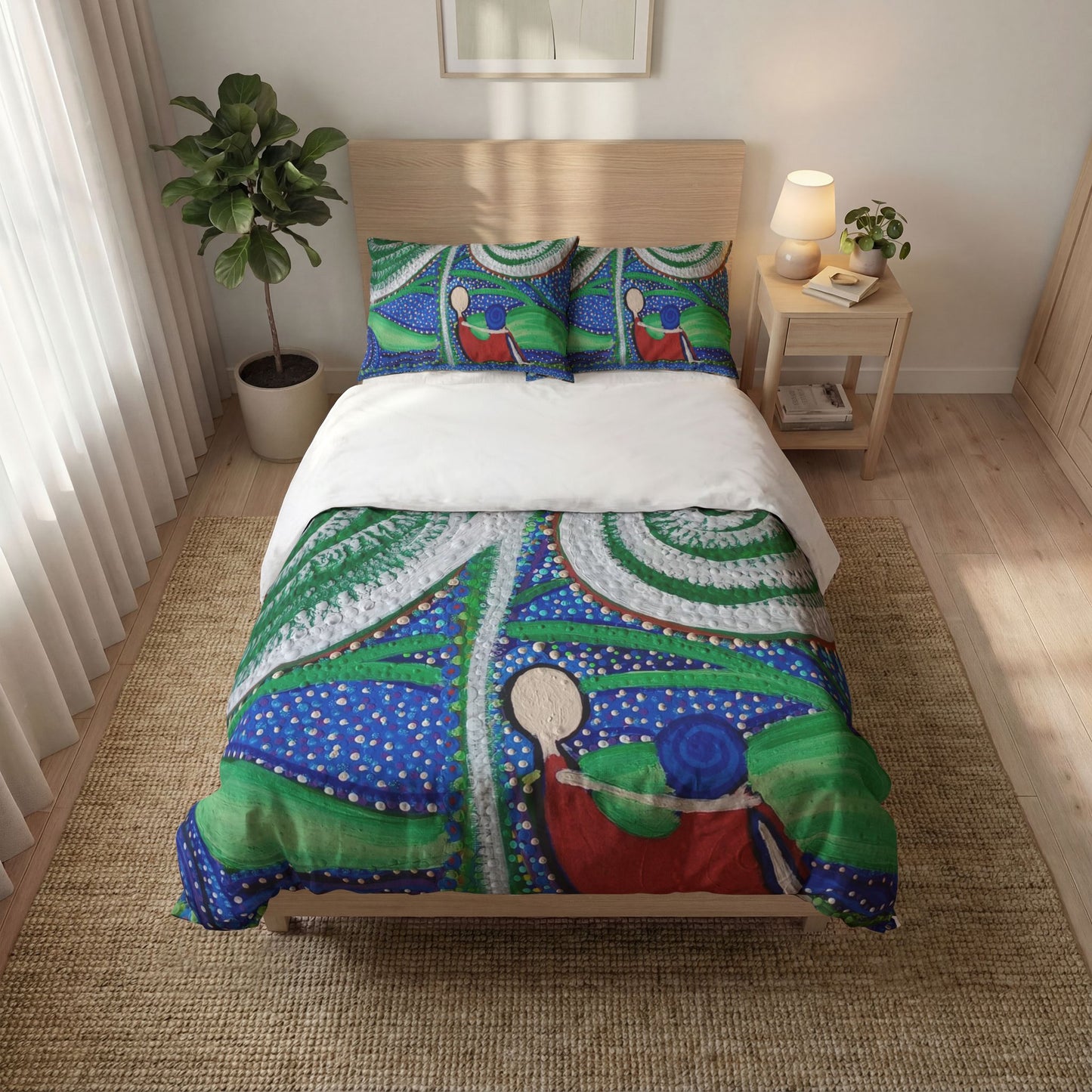 Blue Dot's Big Secret Quilt Cover Set Of Three