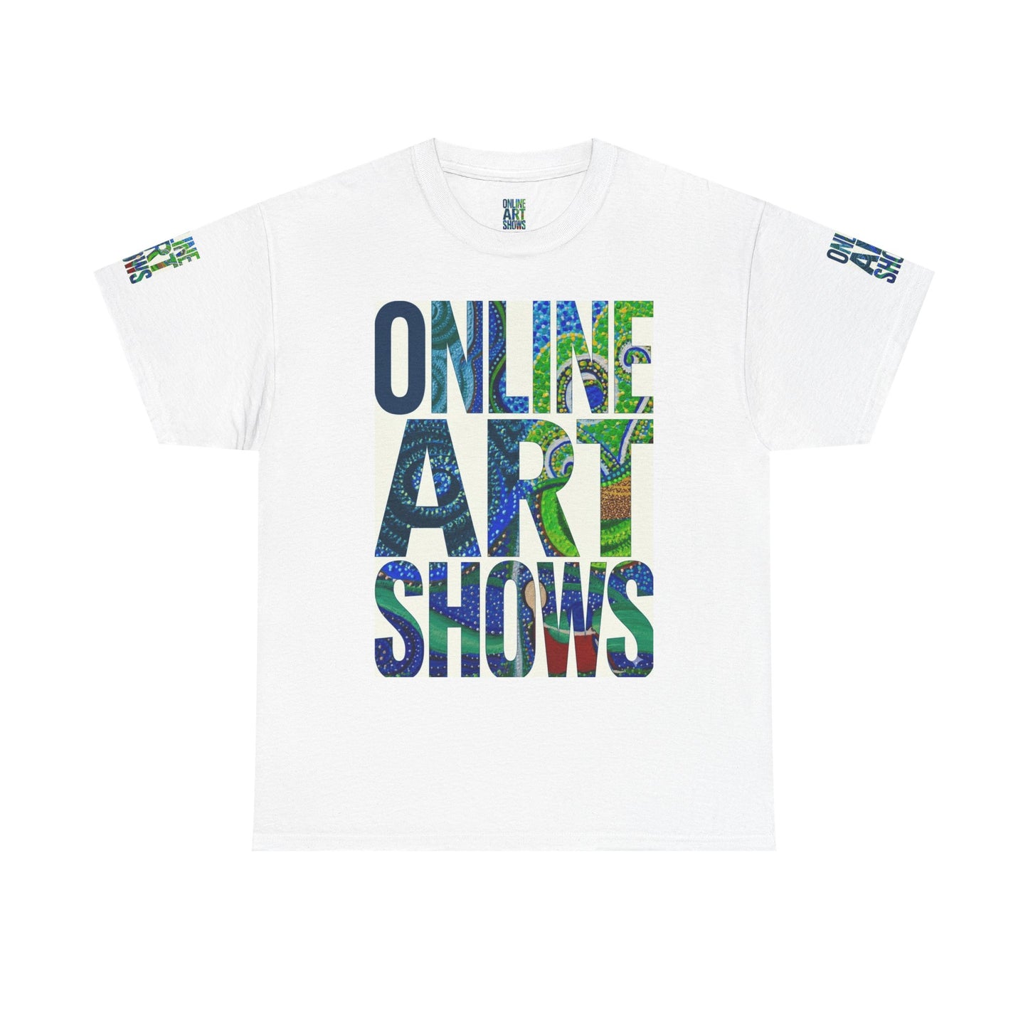 Online Art Shows Unisex Heavy Cotton Tee