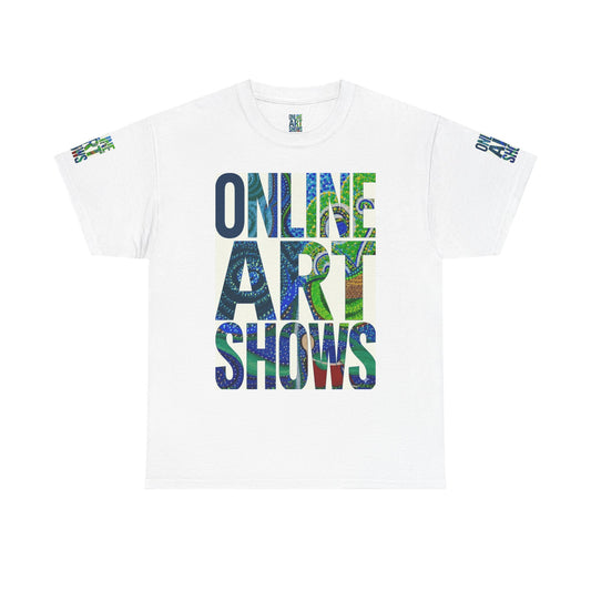 Online Art Shows Unisex Heavy Cotton Tee