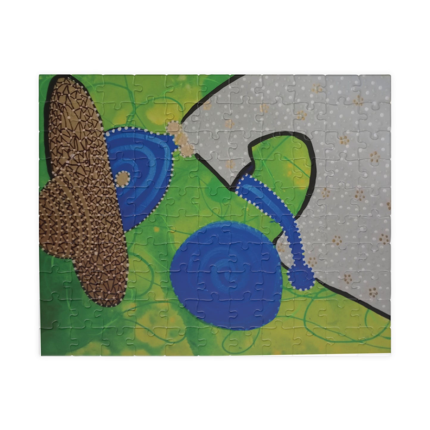 Blue Dot Puzzle (110, 252, 520, 1014-piece)