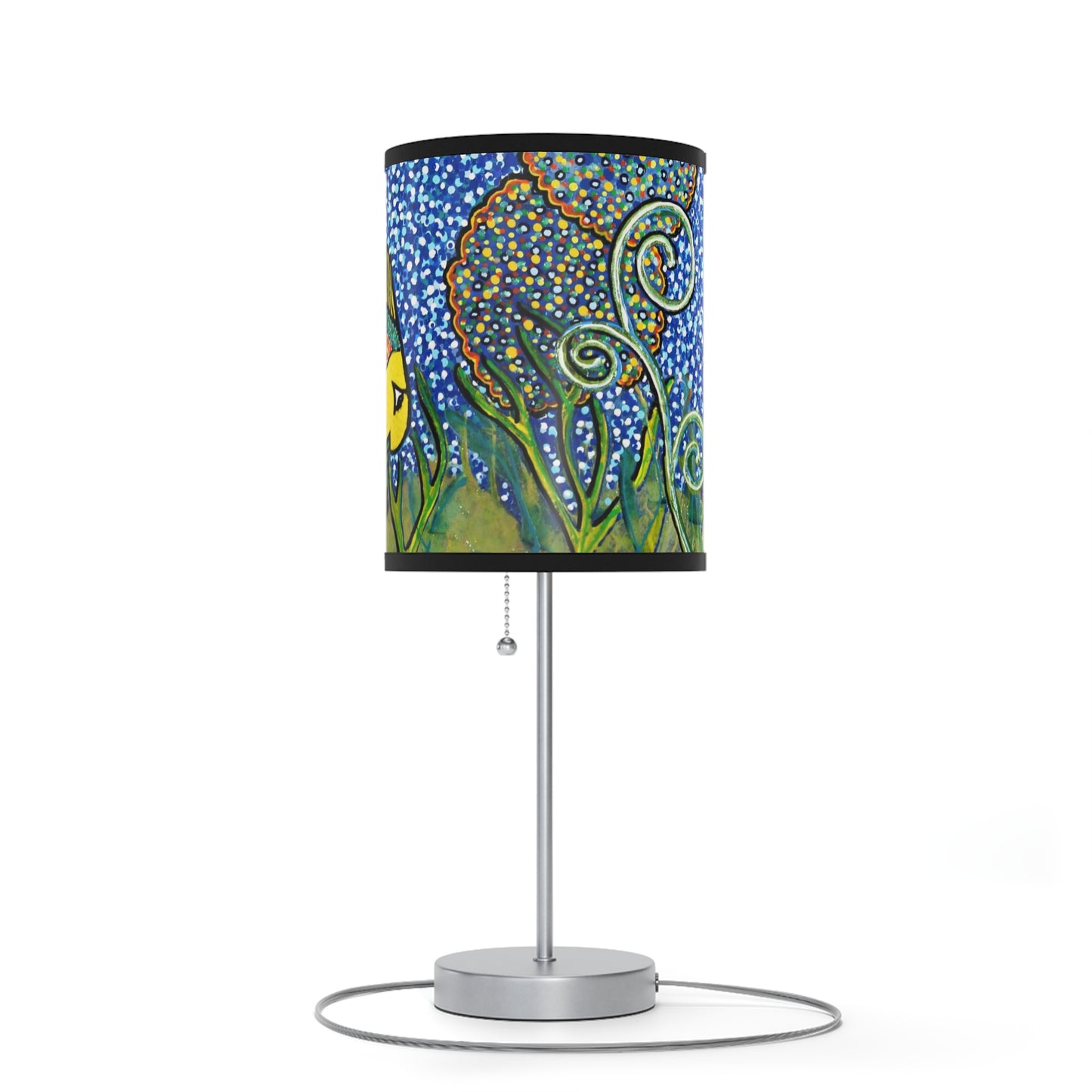 Decorative Lamp with Stand - Illuminate your space with the enchanting world of 'Small Fish, Big Tale' lamp