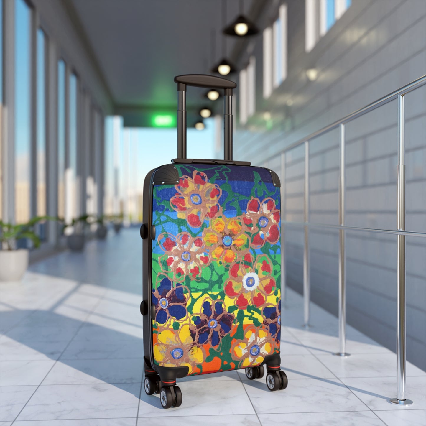 Travel Suitcase Durable, Secure, 360. Hard Shell  - Retail Color Therapy Collection