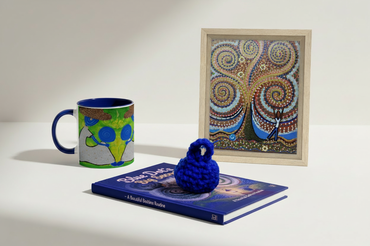 Blue Dot Bundle - Correct Mug